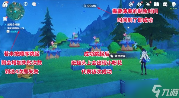 原神纸蛙合唱团解谜攻略