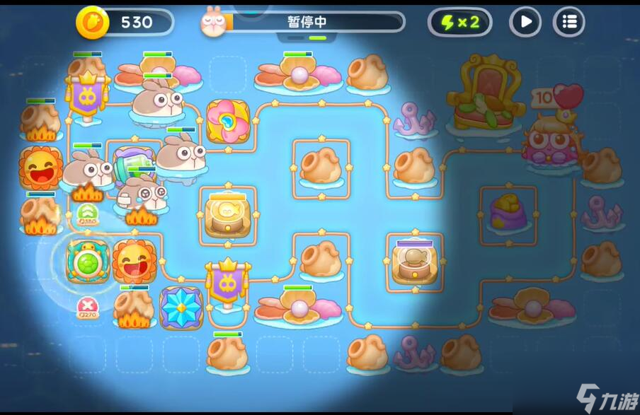 保卫萝卜4海的闺女第87关攻略