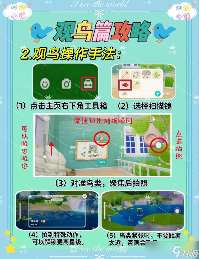 心动小镇观鸟爱好解锁攻略 心动小镇鸟分布图鉴[多图]