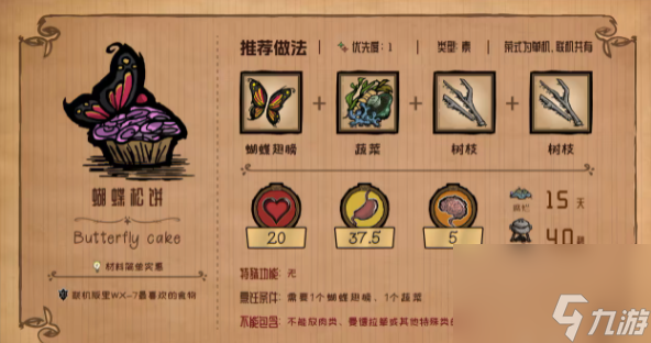 饥困荒野单机版食谱攻略大全2024