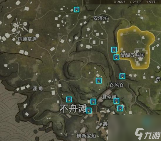 永劫无间手游萤火虫在什么位置