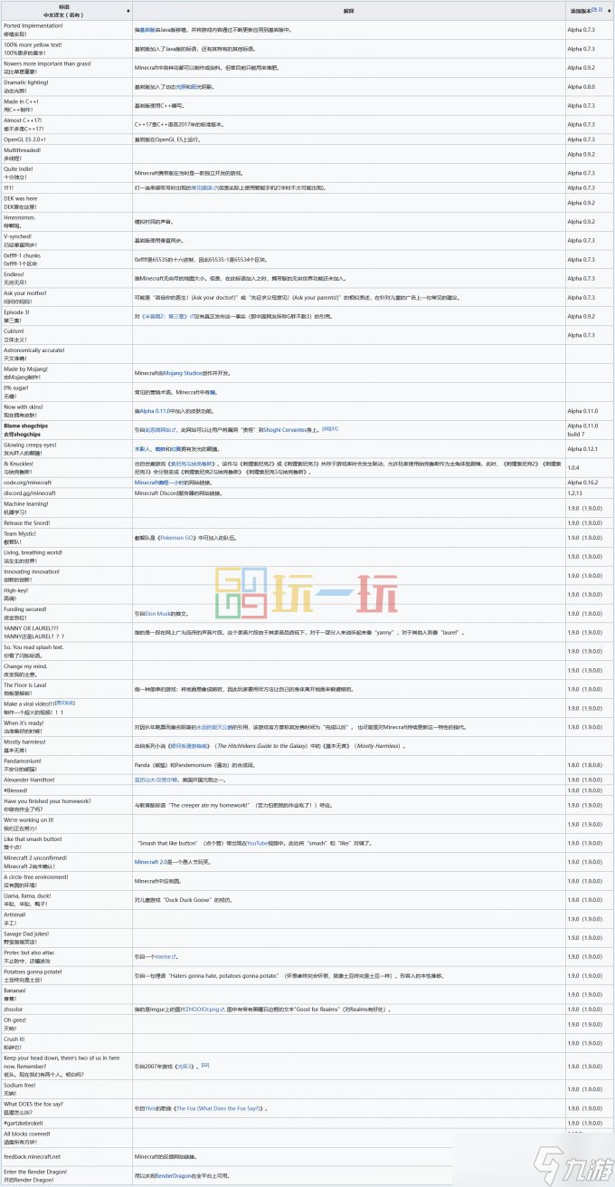 我的世界基巖版閃爍標(biāo)語有哪些 MC基巖版標(biāo)語大全