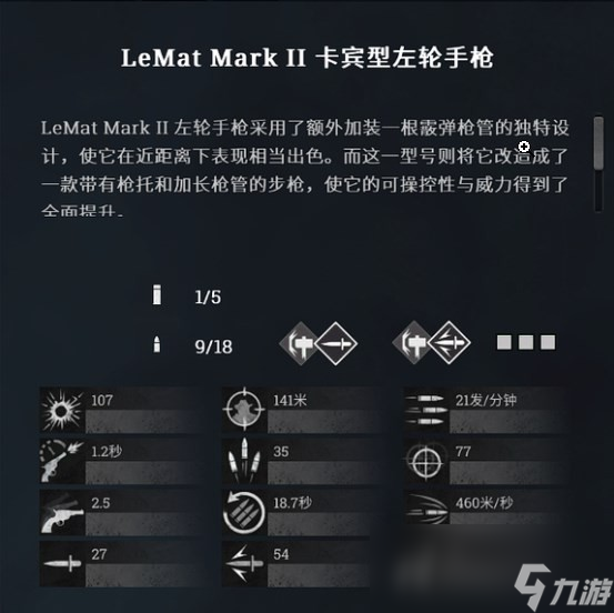 《獵殺：對決》LeMatMarkII卡賓型左輪手槍好用嗎