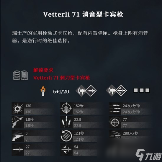 《猎杀：对决》Vetterli71消音型使用方法
