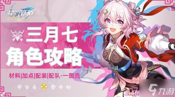 崩坏星穹铁道三月七培养攻略一图流 2.4三月七光锥遗器推荐