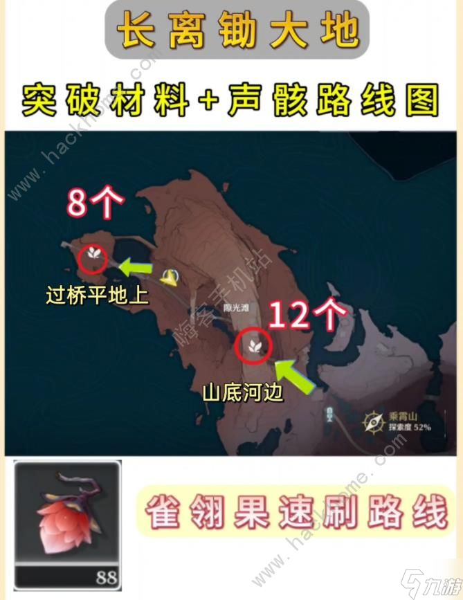 鸣潮长离升级材料收集路线图 长离声骸突破材料锄大地路线一览