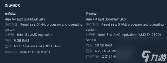 《幽灵猎人》配置要求推荐