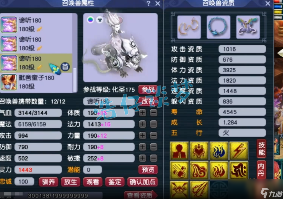梦幻西游服战五庄观面板展示