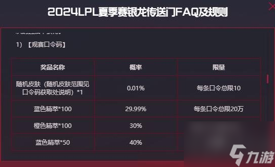 银龙传送门口令是什么 2024英雄联盟lpl银龙传送门口令码介绍