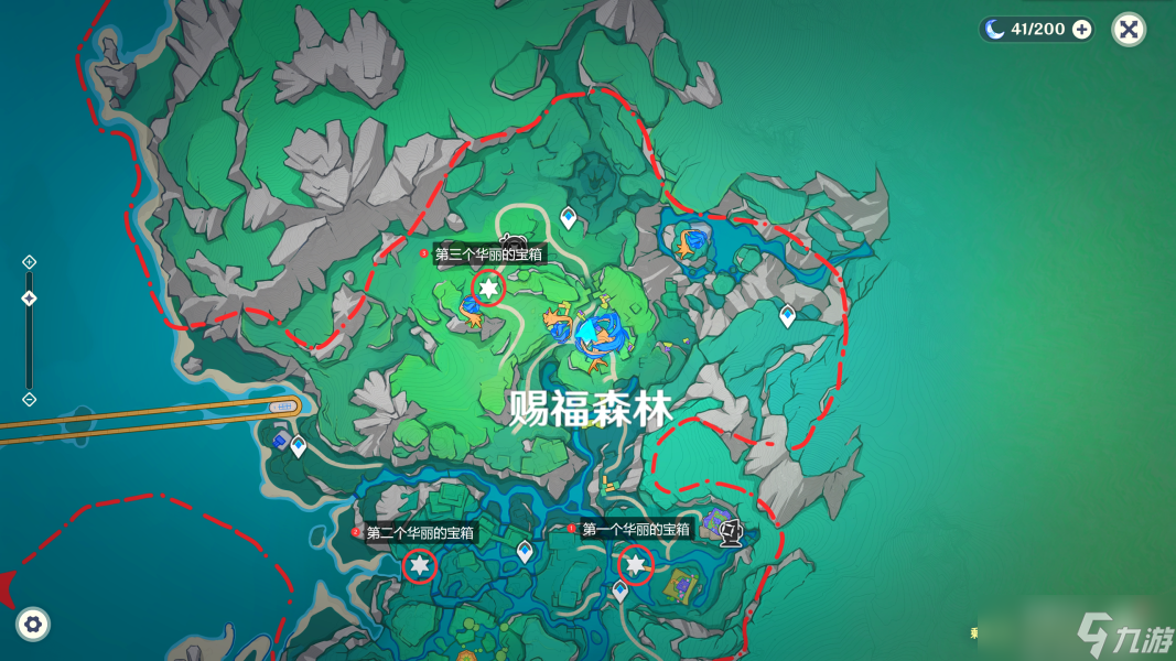 【原神】V4.8攻略 | 希穆兰卡-华丽宝箱全位置