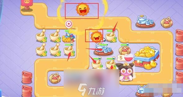 保卫萝卜4白萝卜传奇第14关怎么过 通关流程攻略