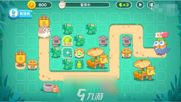 保卫萝卜4卧兔藏龙第六关怎么过 攻略图解法一览