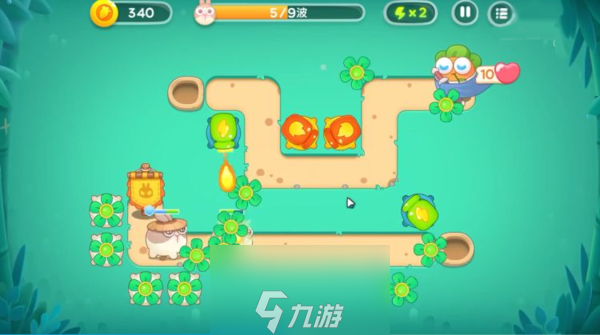 保卫萝卜4卧兔藏龙第十三关怎么过 攻略图解法一览