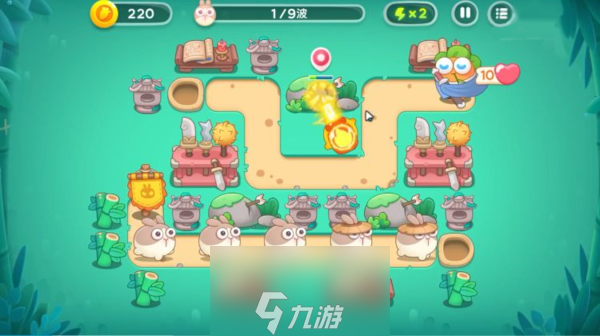保卫萝卜4卧兔藏龙第十三关怎么过 攻略图解法一览