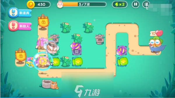 保卫萝卜4卧兔藏龙第六关怎么过 攻略图解法一览