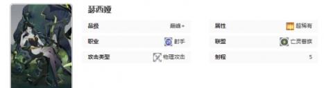 剑与远征启程瑟西娅技能介绍