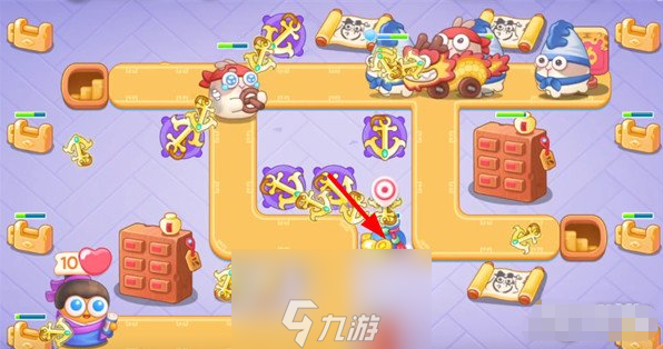 保卫萝卜4白萝卜传奇第17关怎么玩 攻略图解一览