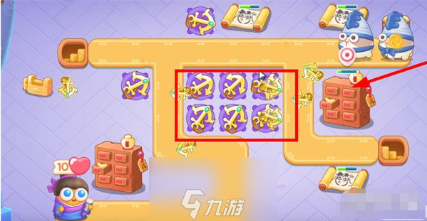 保卫萝卜4白萝卜传奇第17关怎么玩 攻略图解一览