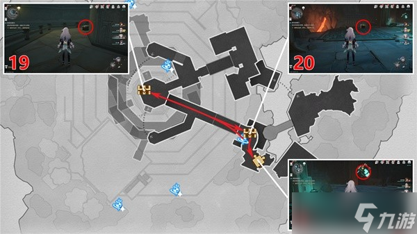 《崩坏：星穹铁道》2.4幽囚狱全宝箱收集流程