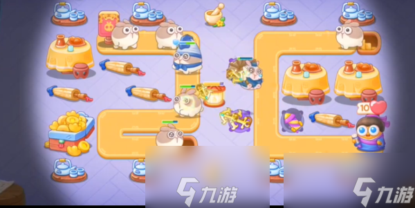 保卫萝卜4白萝卜传奇第9关怎么过 通关流程攻略