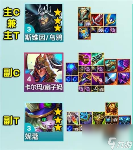 云顶之弈s12斯维因阵容介绍 金铲铲之战s12黑血复苏乌鸦阵容推荐