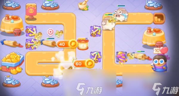保卫萝卜4白萝卜传奇第9关怎么过 通关流程攻略