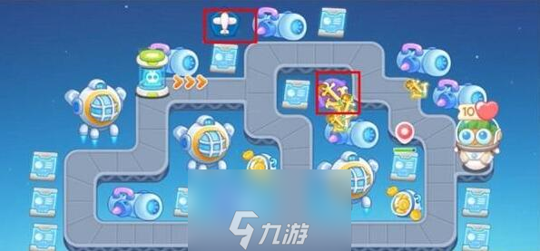 保卫萝卜4太空穿越第三十六关怎么过 通关流程攻略