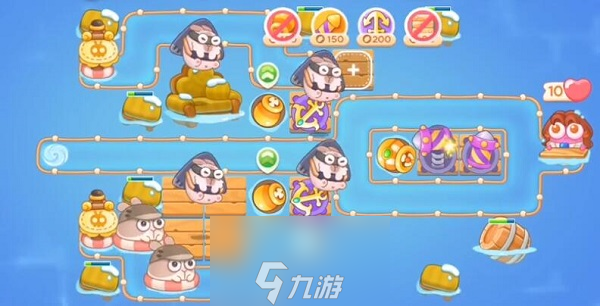保卫萝卜4阿波尼克号第五十六关怎么过 通关流程攻略