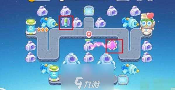 保卫萝卜4太空穿越第二十一关怎么过 通关流程攻略