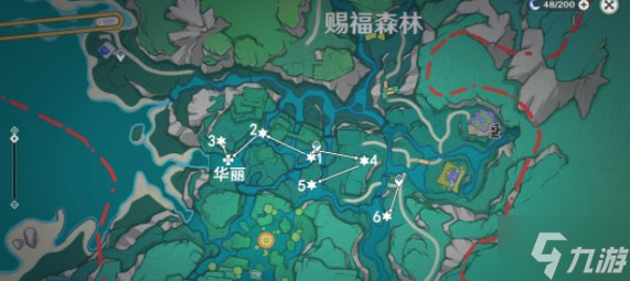 原神赐福森林纸蛙跳远怎么解密-赐福森林纸蛙跳远解谜攻略