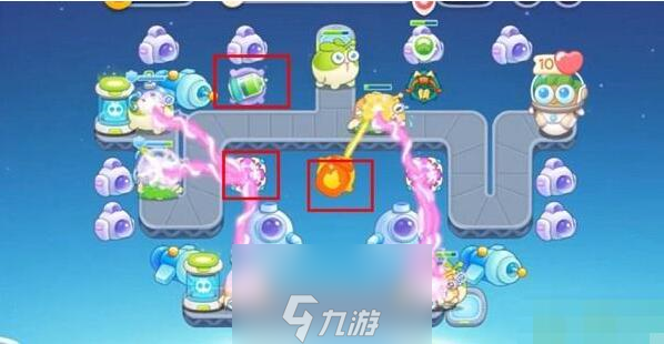 保卫萝卜4太空穿越第二十一关怎么过 通关流程攻略