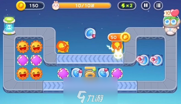 保卫萝卜4太空穿越第五十三关怎么过 通关流程攻略