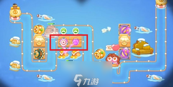 保卫萝卜4阿波尼克号第五十七关怎么过 通关流程攻略