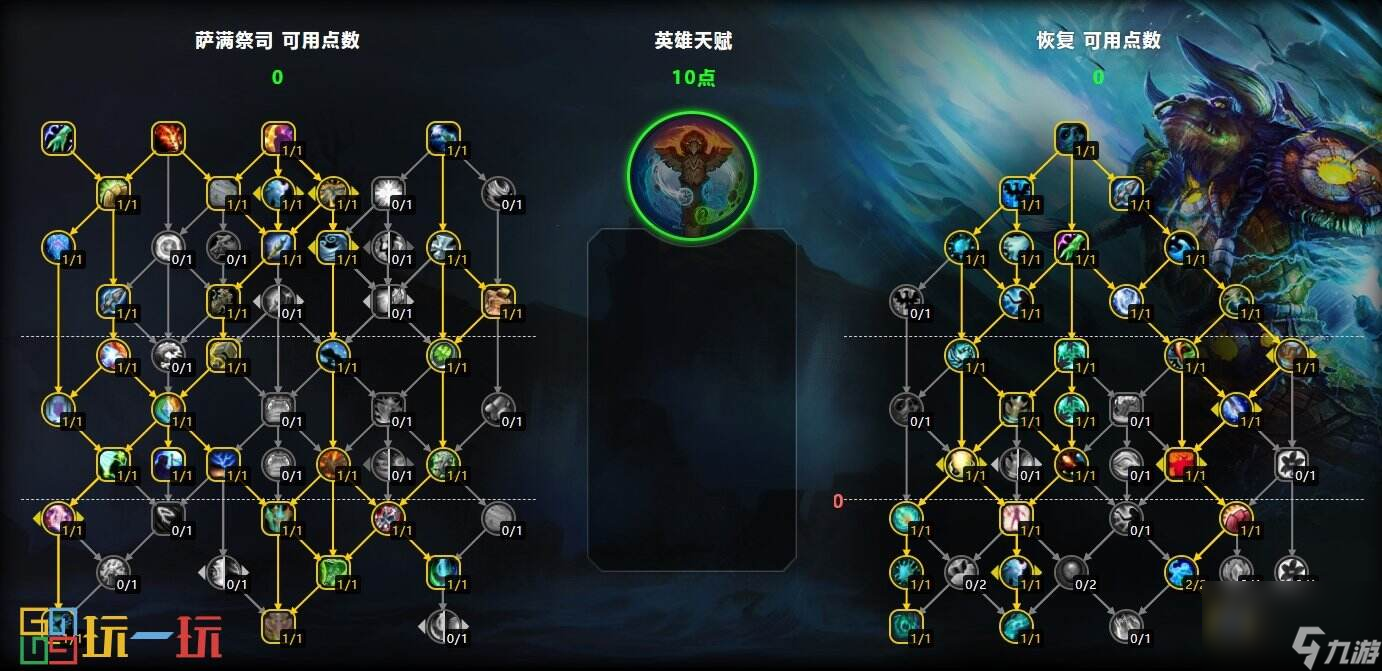 魔兽世界11.0前夕奶萨天赋 魔兽世界正式服奶萨攻略