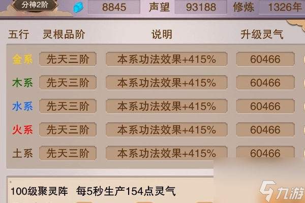 想不想修真灵根等级划分