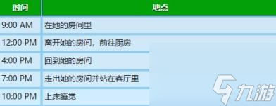 星露谷物语海莉行程图一览