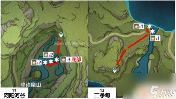 原神月莲位置图解 原神月莲采集地图分享