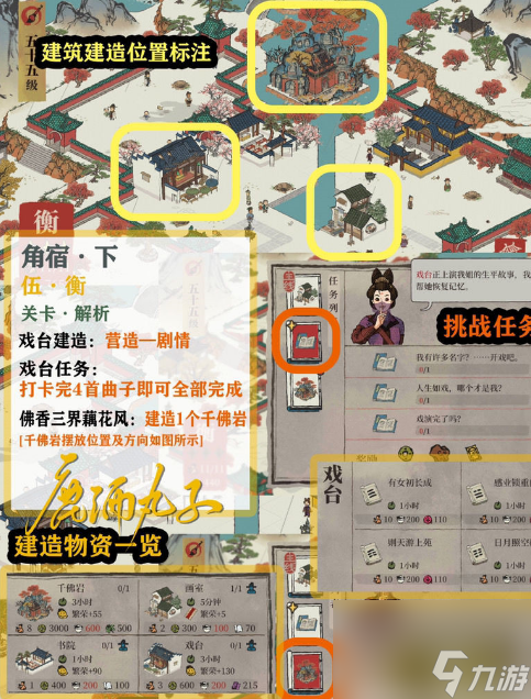 江南百景图鸡鸣山角宿下关卡攻略 鸡鸣山角宿下玩法攻略