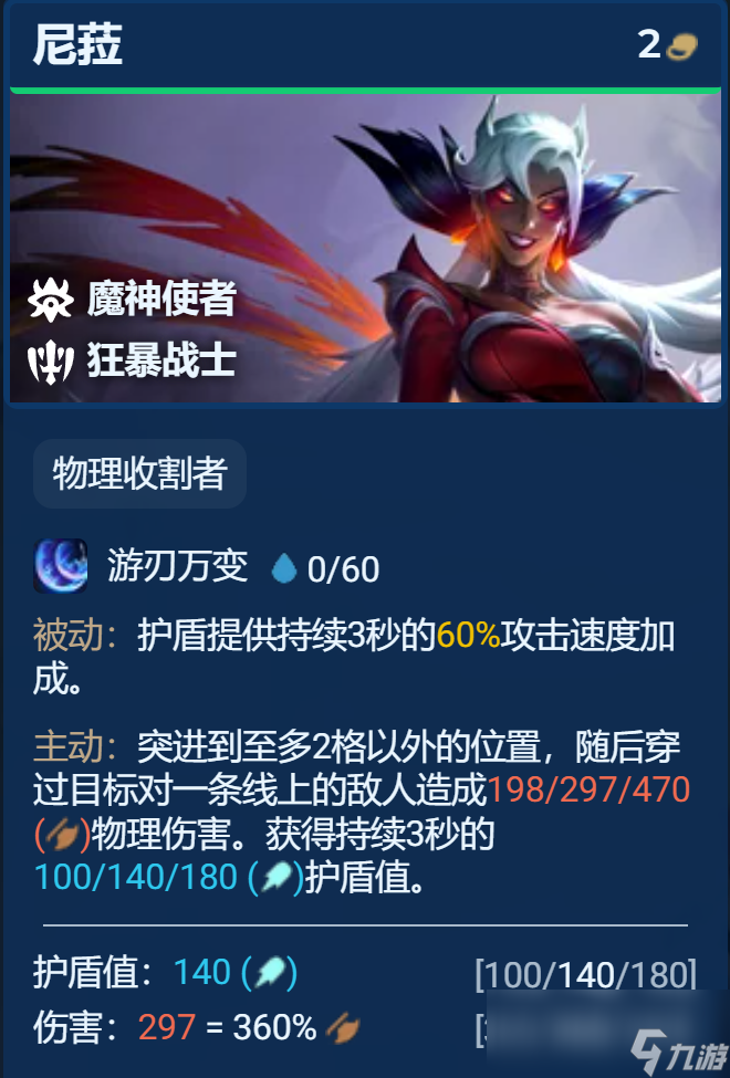 云顶之弈s12炎魔战尼卡丽阵容推荐