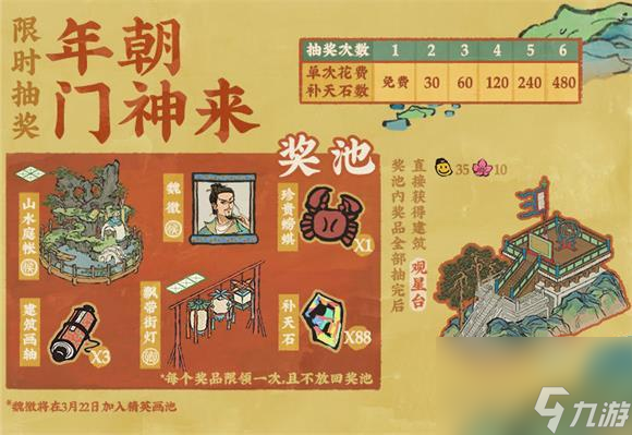 江南百景圖年朝門神來活動(dòng)攻略？江南百景圖內(nèi)容分享