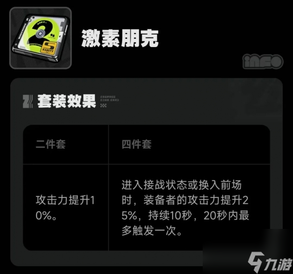 絕區(qū)零激素朋克驅動盤搭配詞條一覽