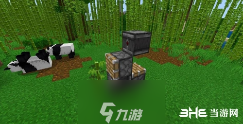 我的世界手游自動(dòng)竹子收割機(jī)怎么做 建造圖文攻略