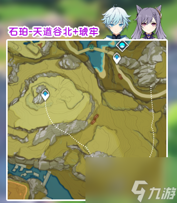 原神角色突破材料采集位置地点大全
