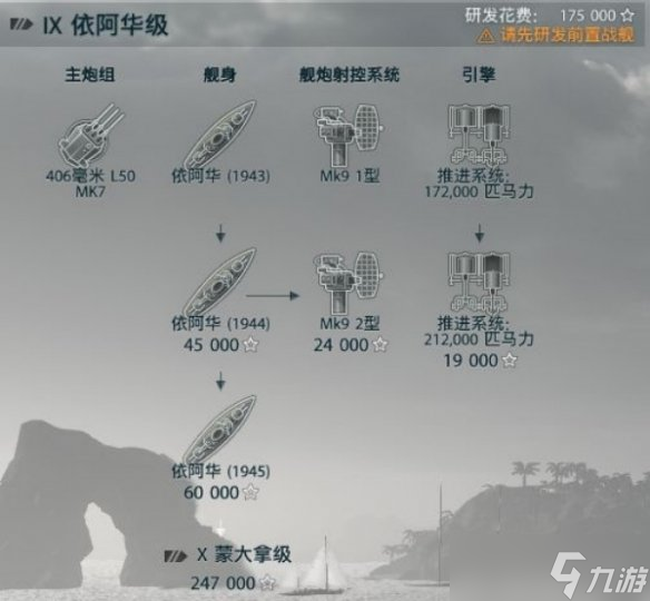 《戰(zhàn)艦世界》美系戰(zhàn)列艦科技樹(shù)升級(jí)攻略