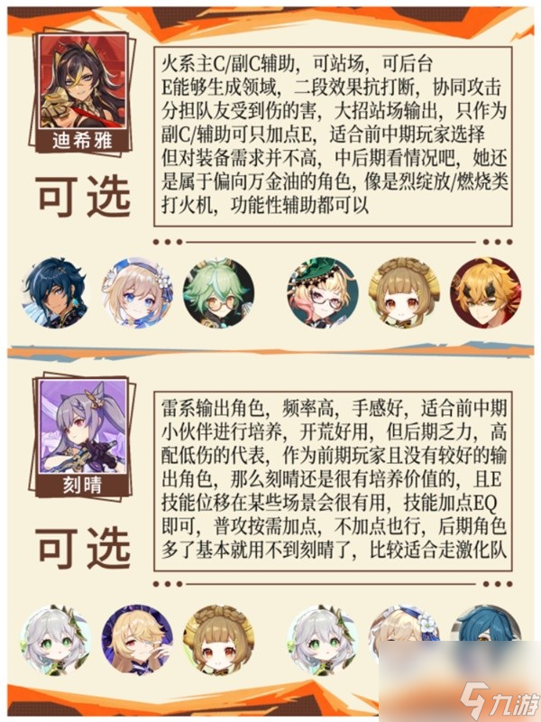 原神5.0自選五星選什么好