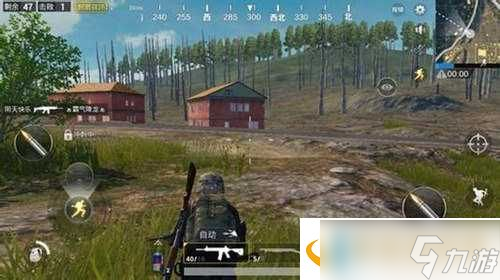 绝地求生刺激战场移动射击技巧，边走边开枪