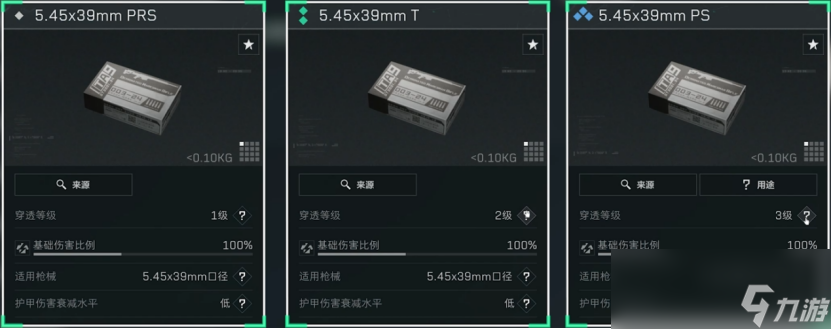 三角洲行動5.45x39是什么槍的子彈