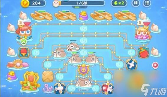 保衛(wèi)蘿卜4海的閨女第115關(guān)通關(guān)攻略