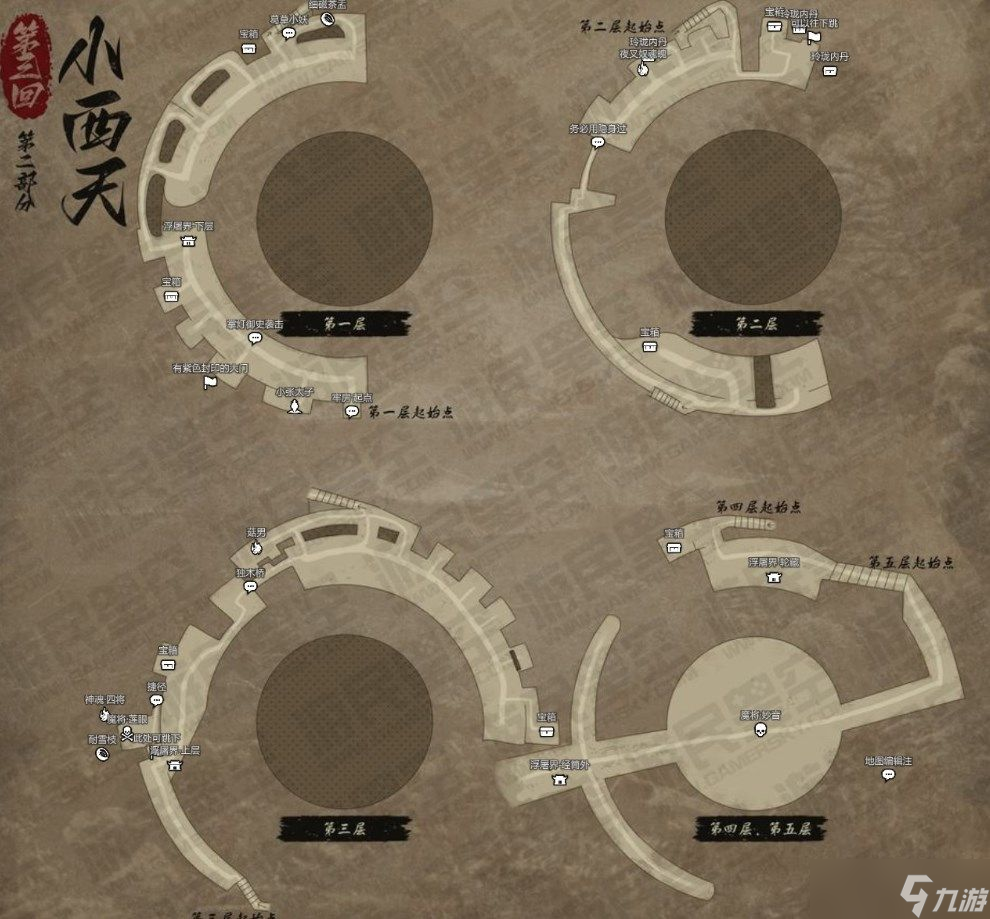 黑神话悟空黑风山到小西天全地图汇总 再用不用担心迷路了！