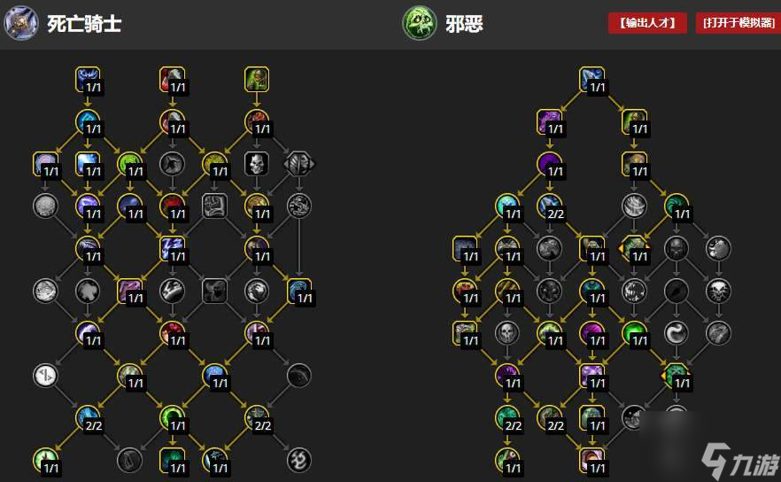 魔兽世界11.0邪dk天赋加点攻略